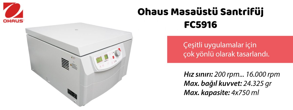 ohaus-masaustu-santrifuj-fc5916-ozellikleri