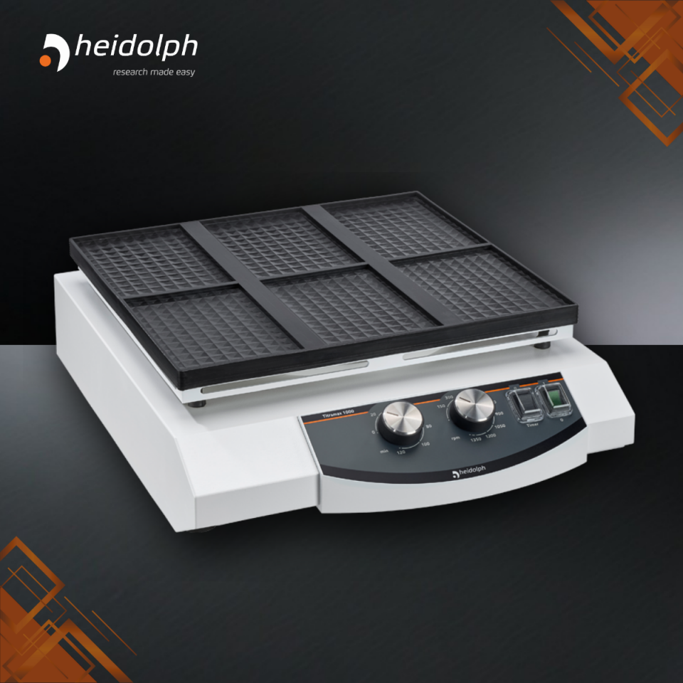 HEIDOLPH Titramax 1000 - Yüksek Performanslı Çalkalayıcı