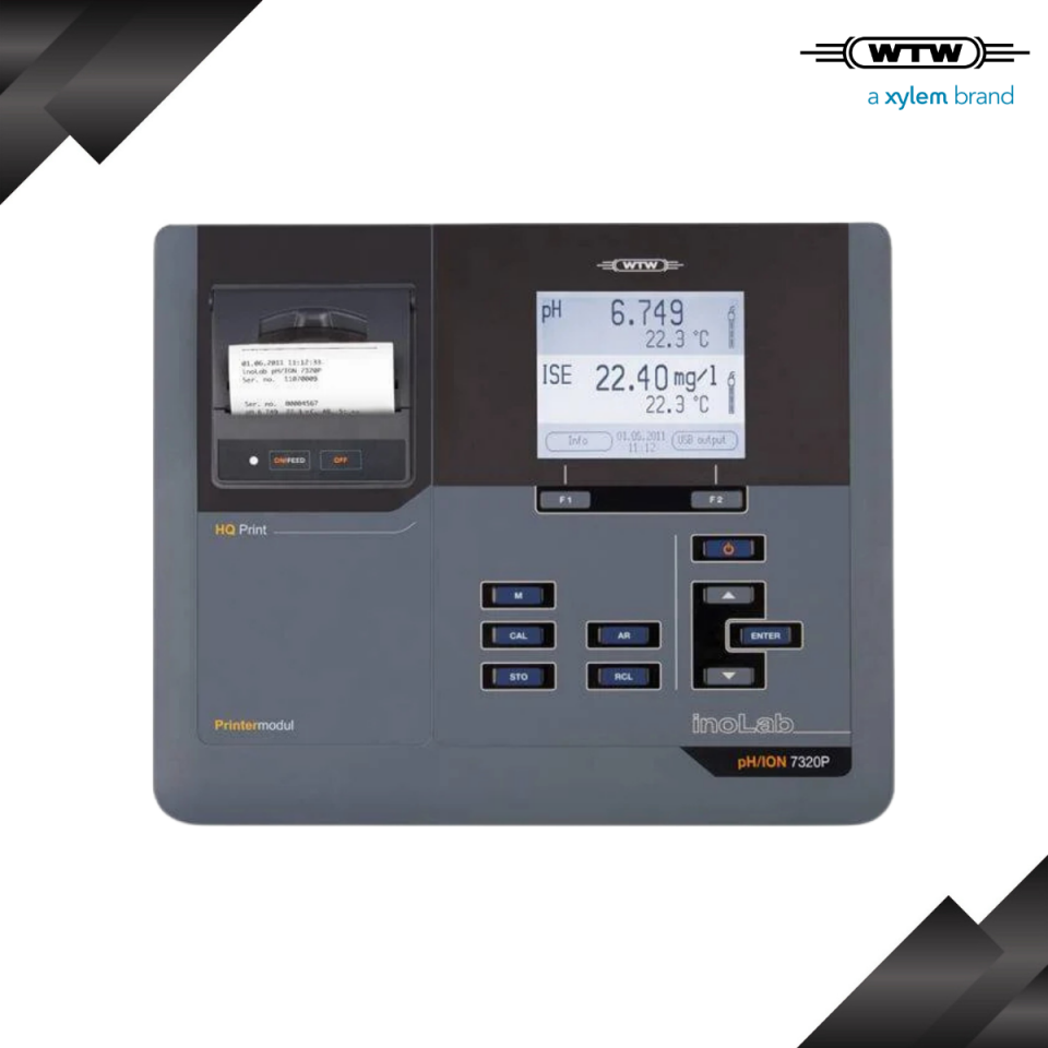 WTW inoLab pH/ION 7320P  ±0.005 Doğruluk & ± 0.3 mV / ± 1 mV