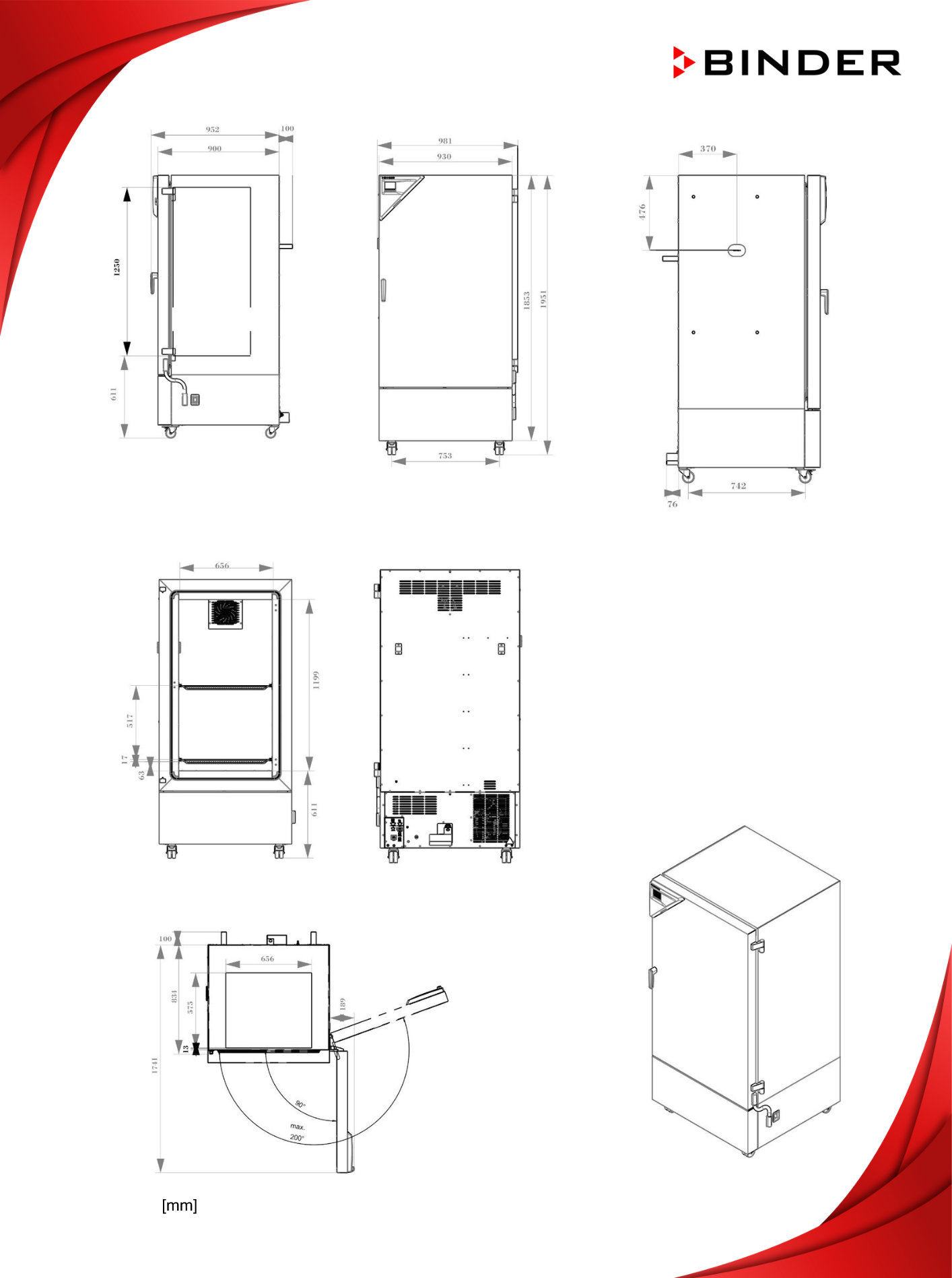 binder kb 470 boyutları