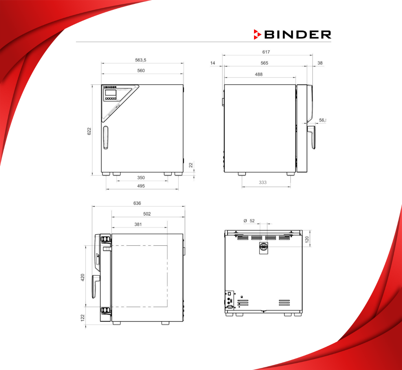 binder ed boyutları