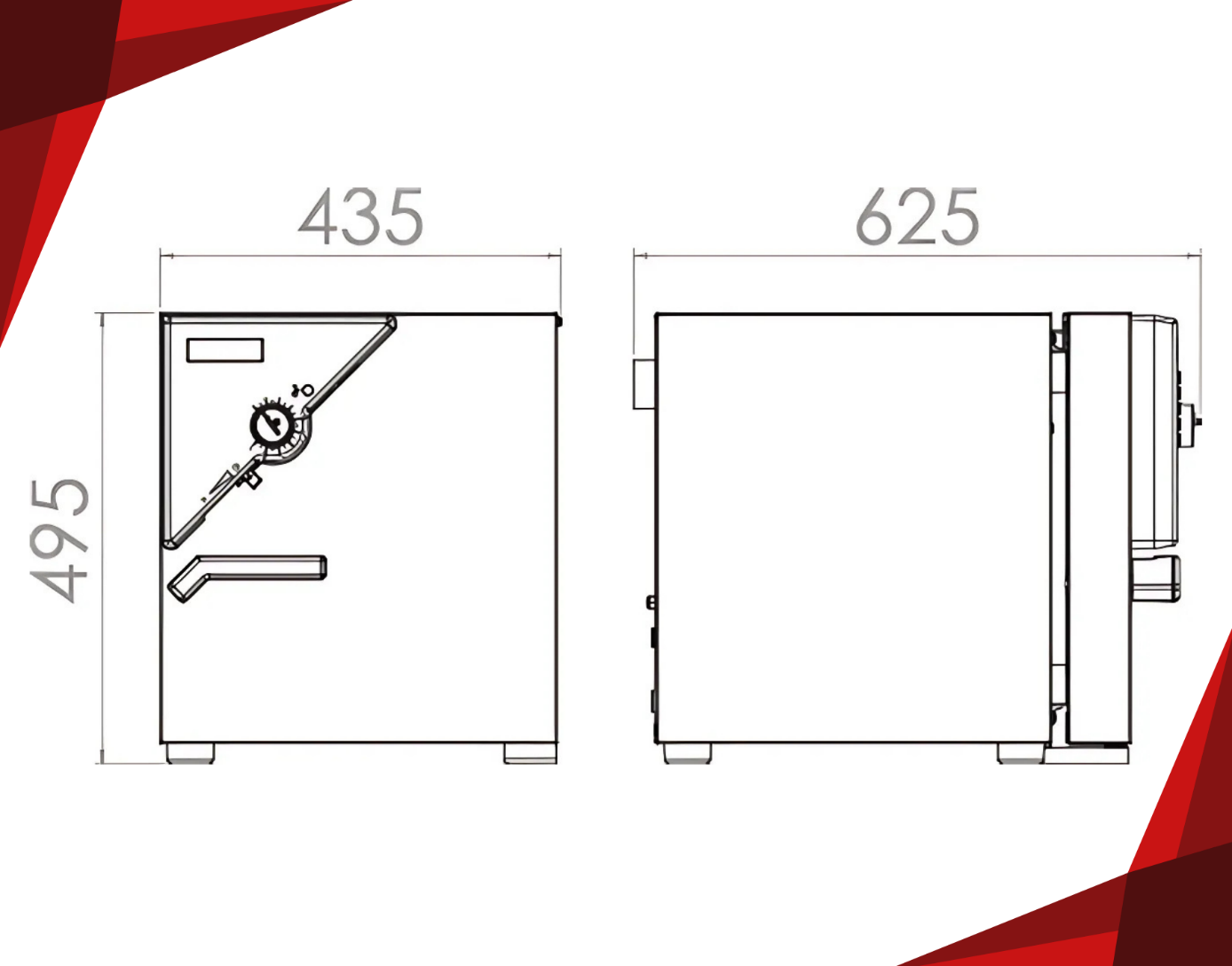 binder etüv boyutları ed