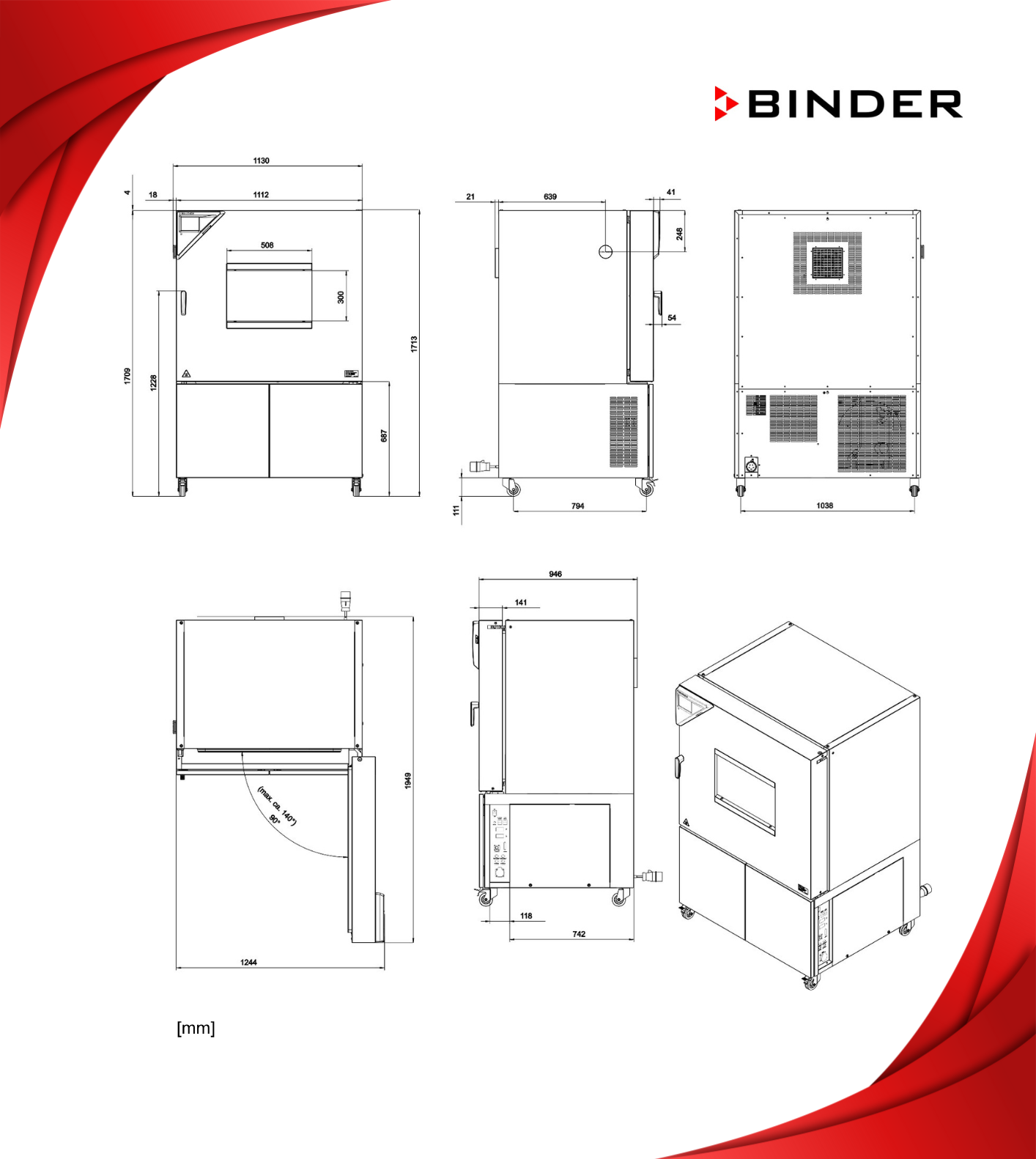binder mk 240 boyutu