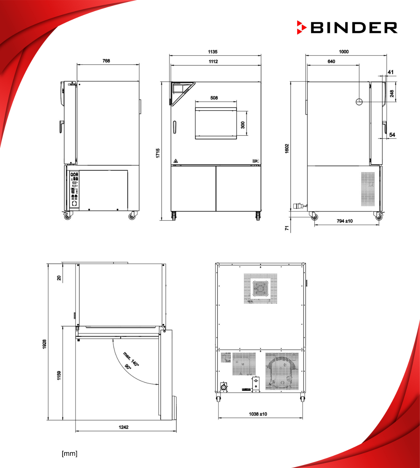 binder mkf 240 boyutu