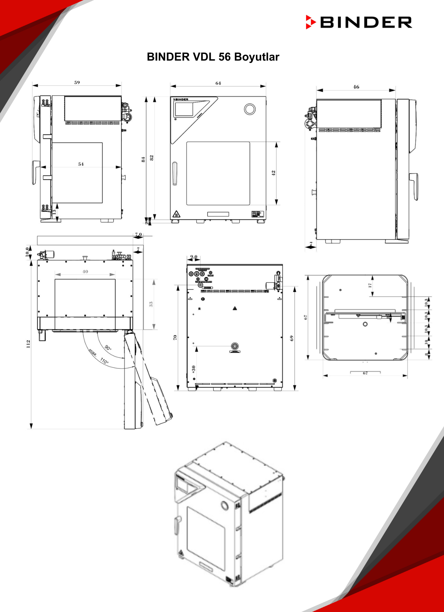 binder vdl 56 boyutu