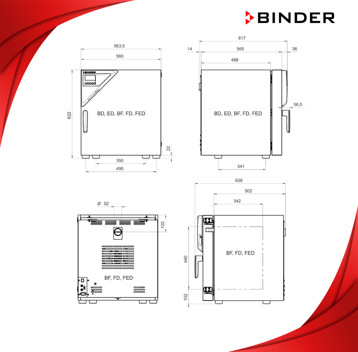 binder fd 56 boyutu