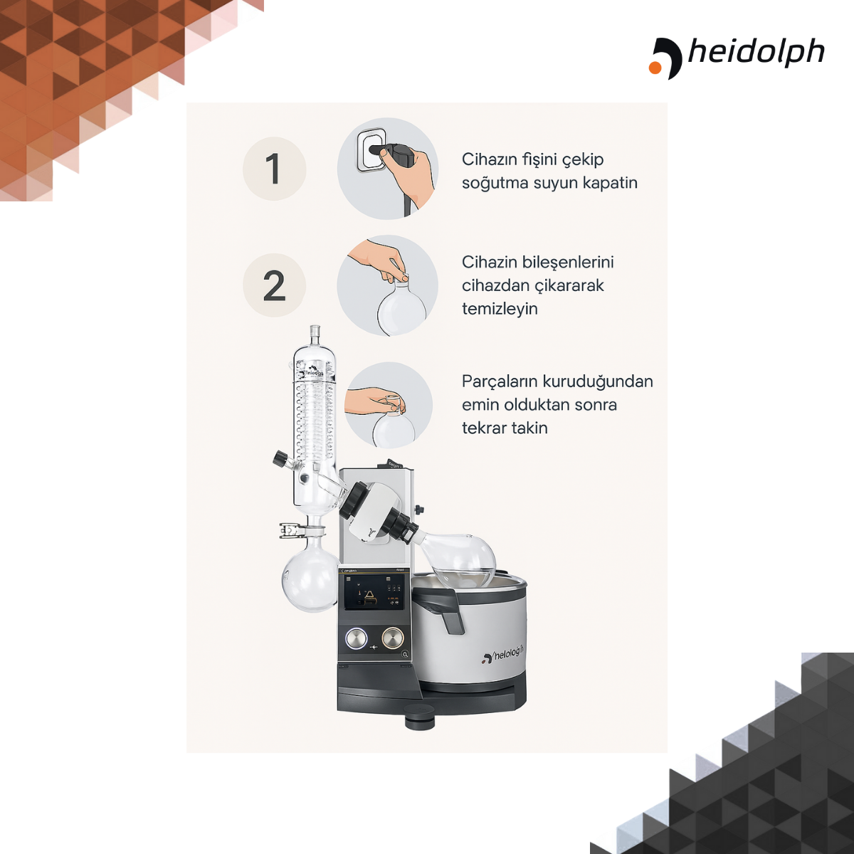 heidolph hei-vap expert control evaporatör