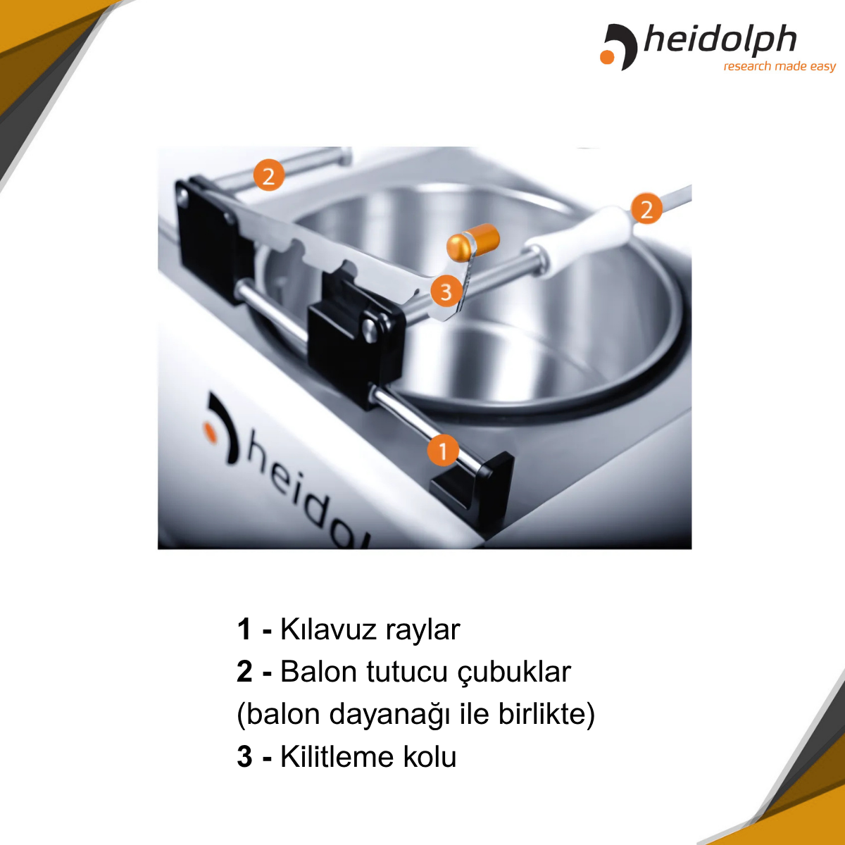 heidolph hei-vap industrial b özellikleri