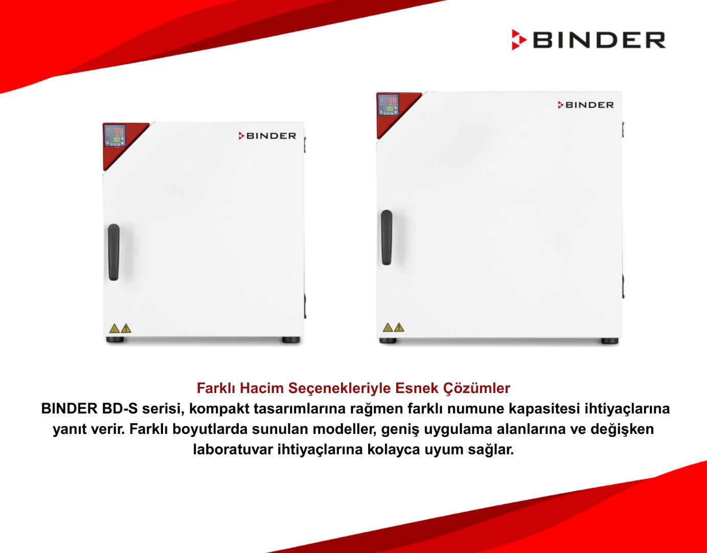 binder bd-s çeşitleri