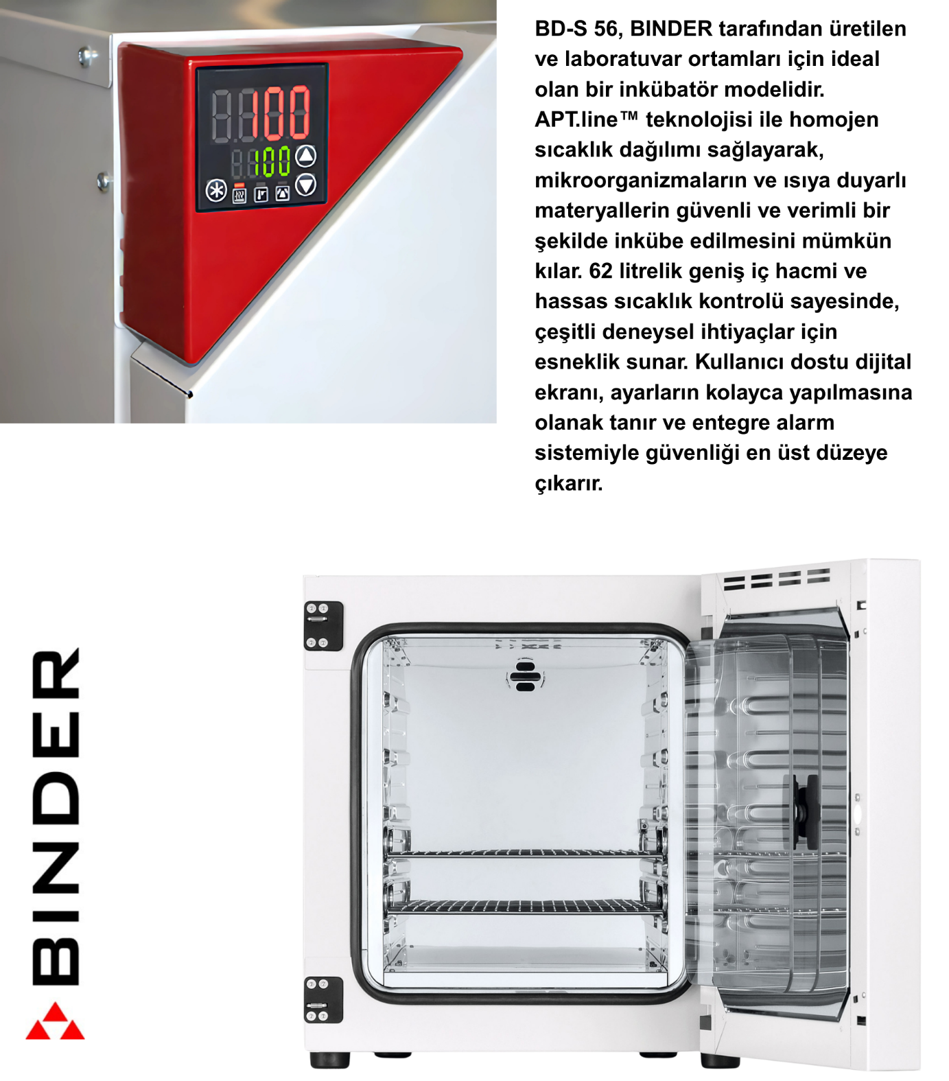 binder bd-s 56 özellikleri