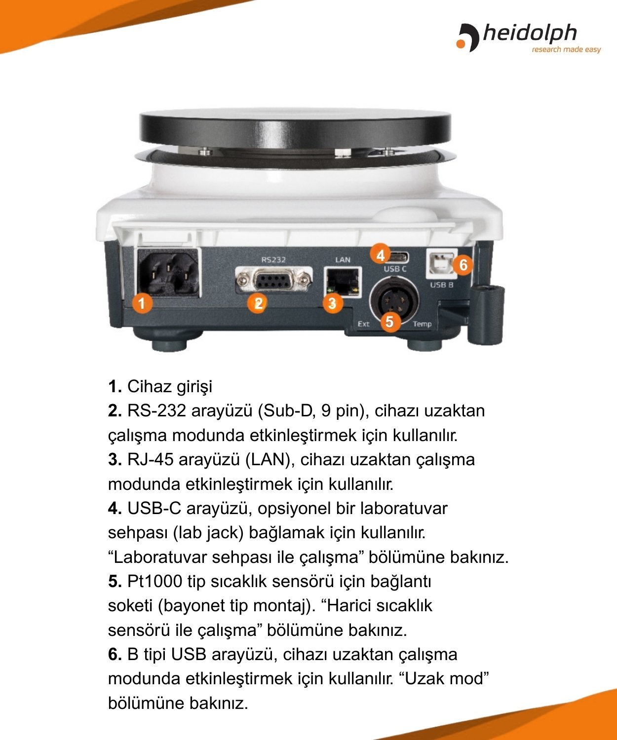 heidolph hei-plate mix n heat expert özellikleri