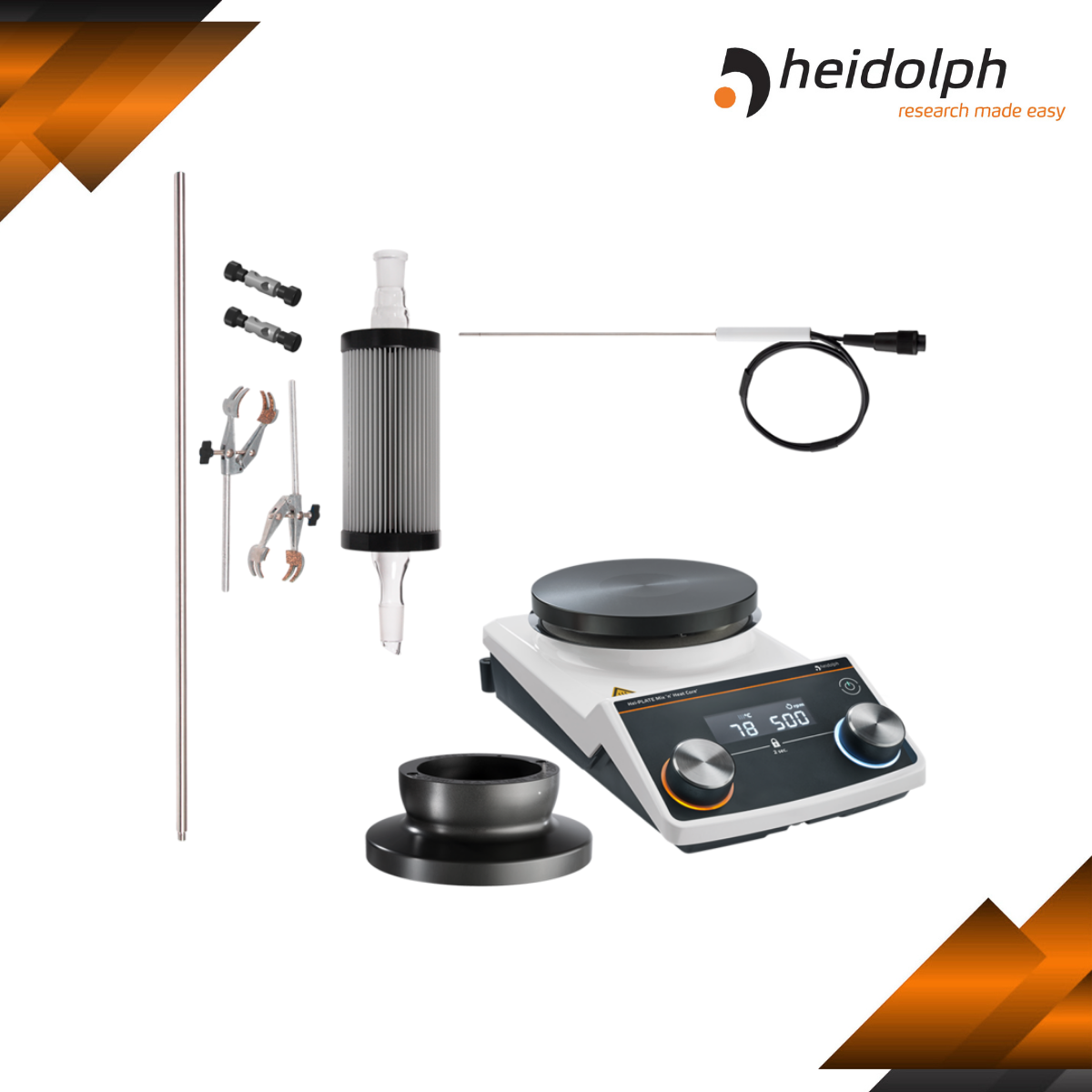 heidolph hei-plate reflux package core + mini modeli