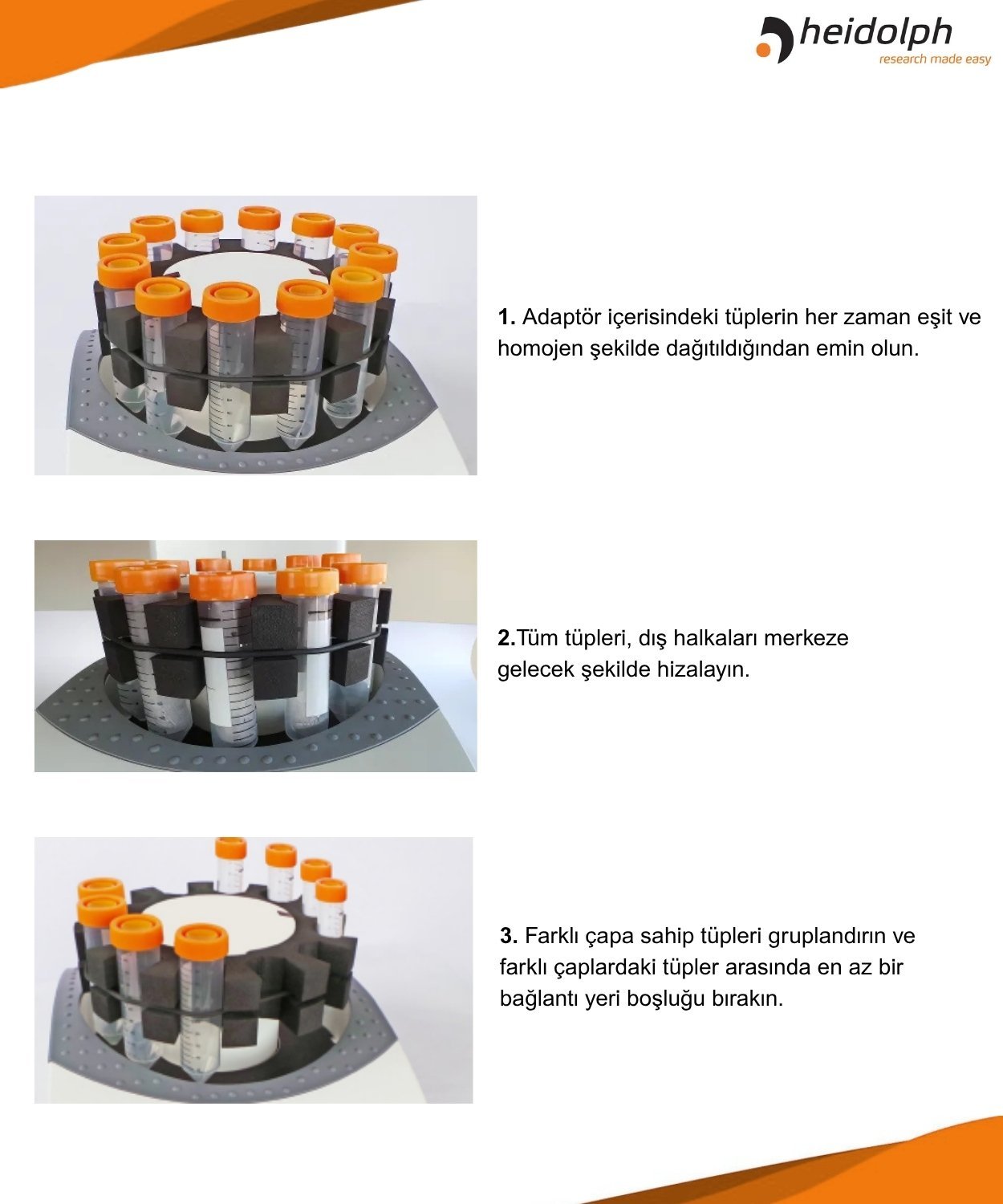 heidolph multi reax özellikleri
