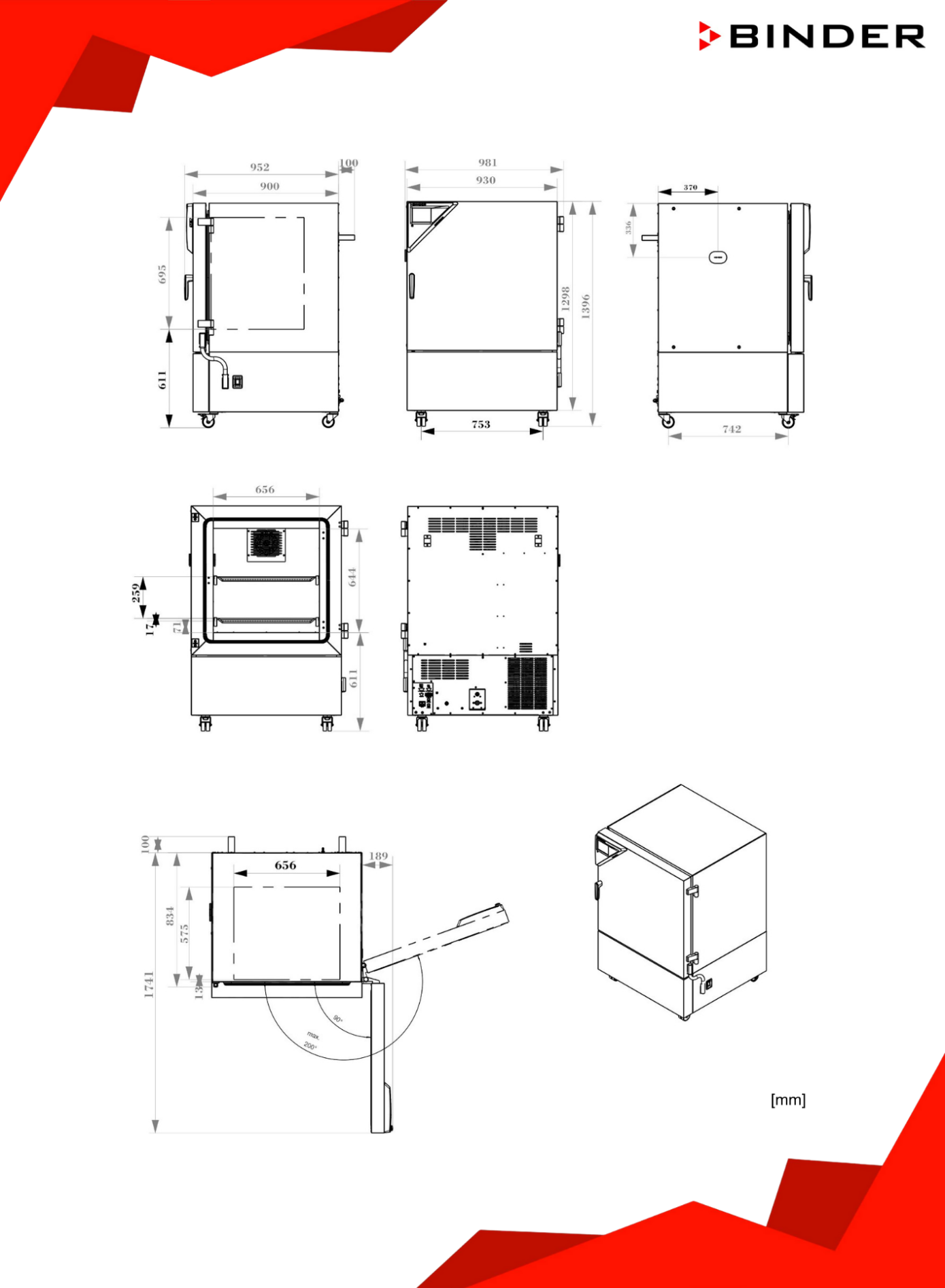 binder kb pro ışıklı 260 boyutları