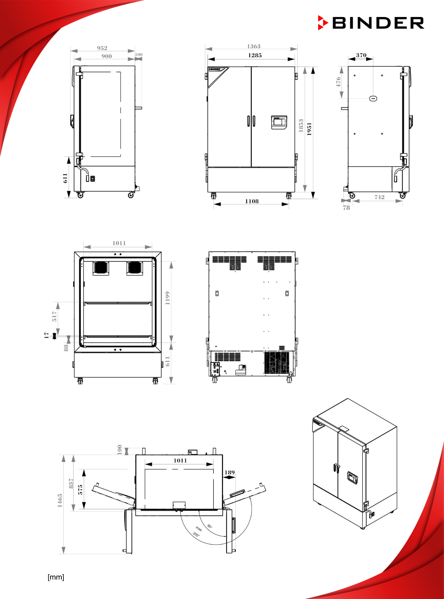 binder kb pro 720 boyutları