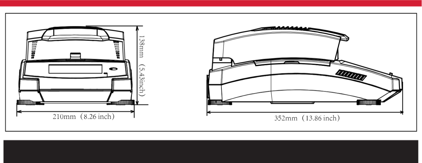 ohaus mb62 boyutları