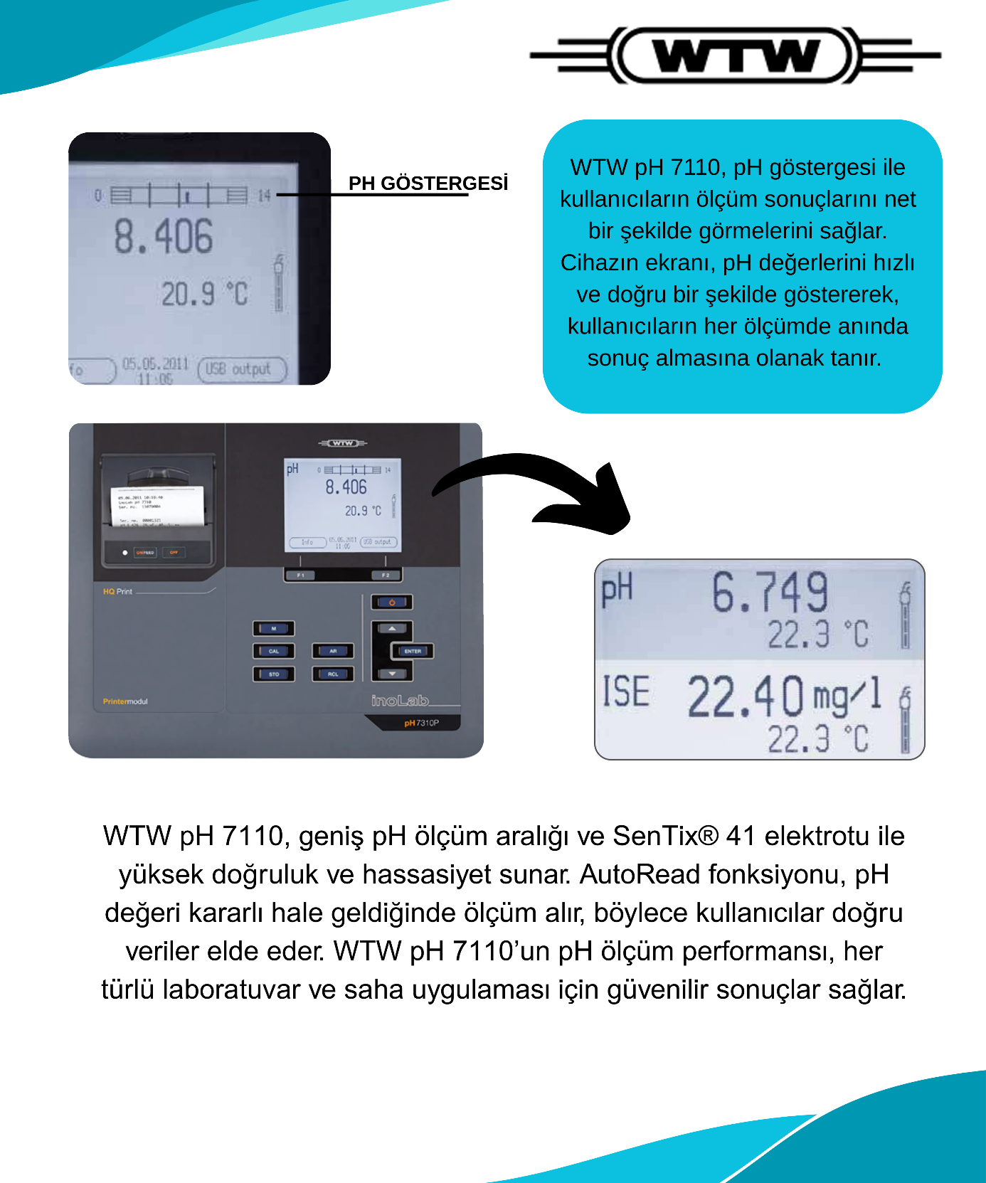wtw inolab 7110 pH