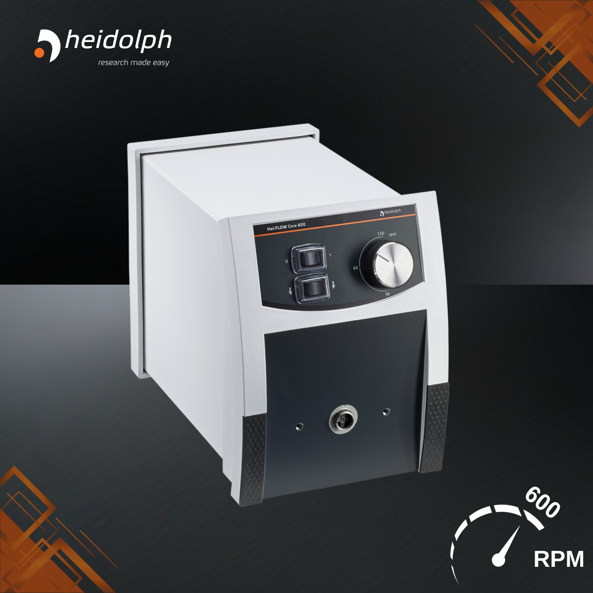 heidolph hei-flow core 600 rpm
