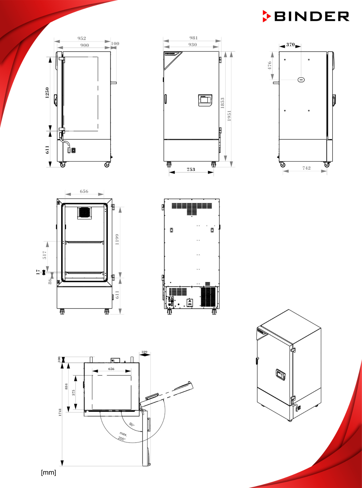 binder kbf 470 boyutu
