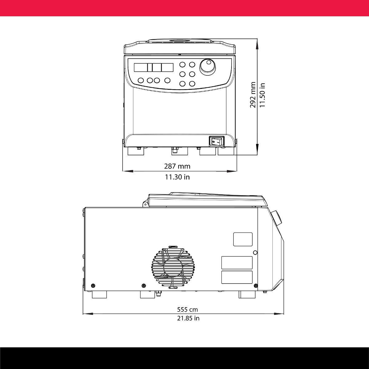 ohaus fc5515r boyutları