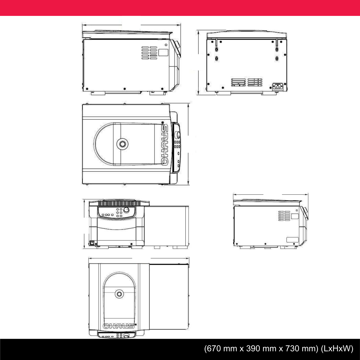 ohaus fc5916r boyutları