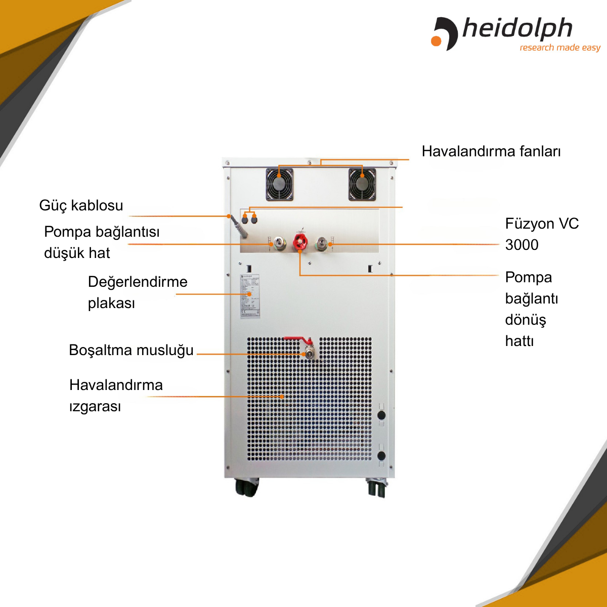 heidolph hei-chill 5000 boyutları