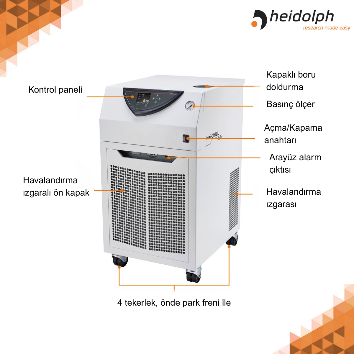 heidolph hei-chill 5000 özellikleri