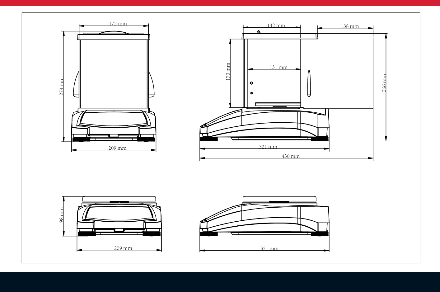 ohaus pjx1602 boyutları