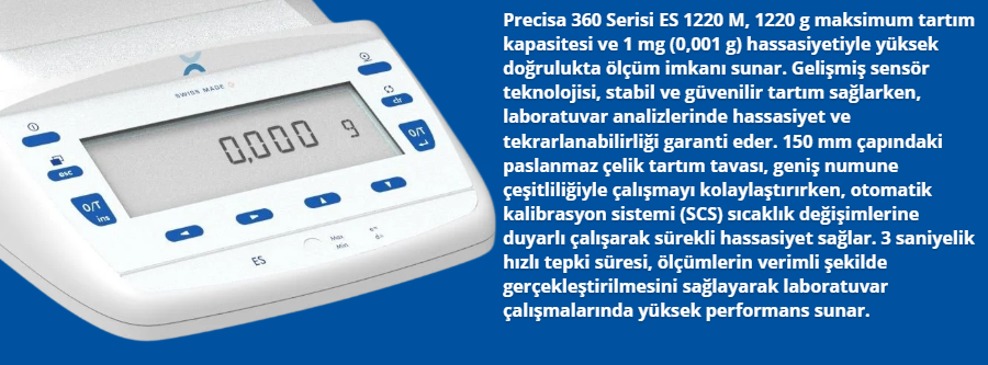 precisa es1220m cesitleri