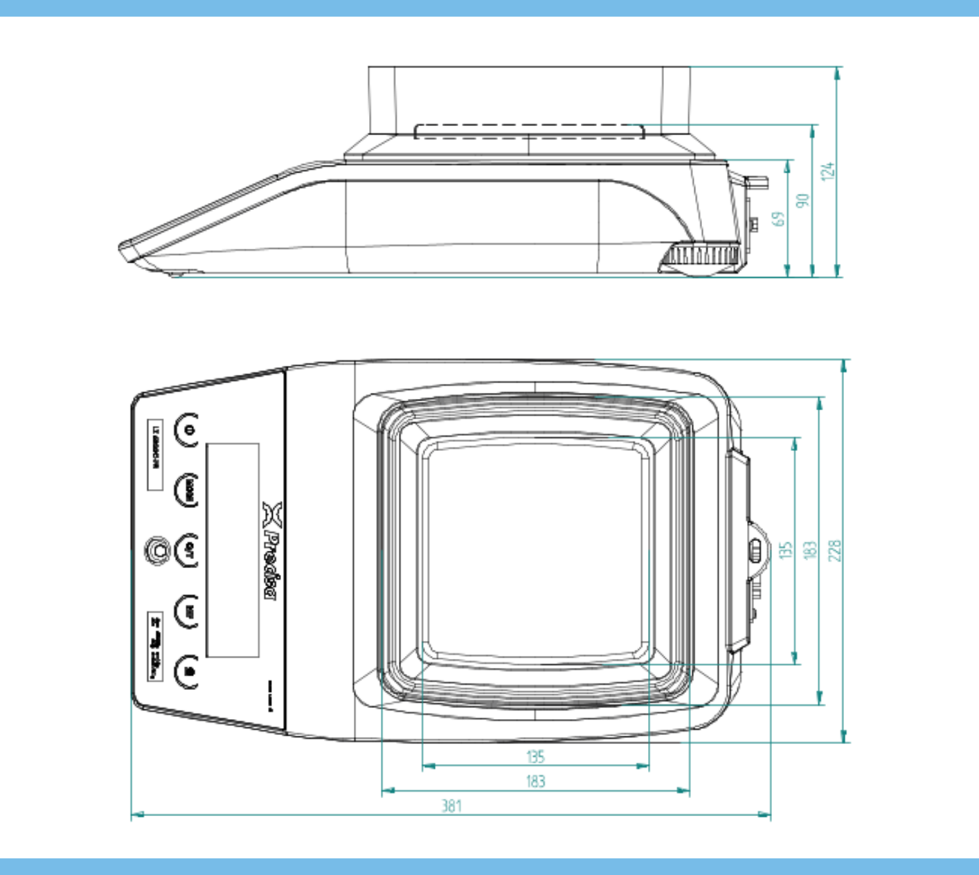 precisa ls 620m scs boyutlari