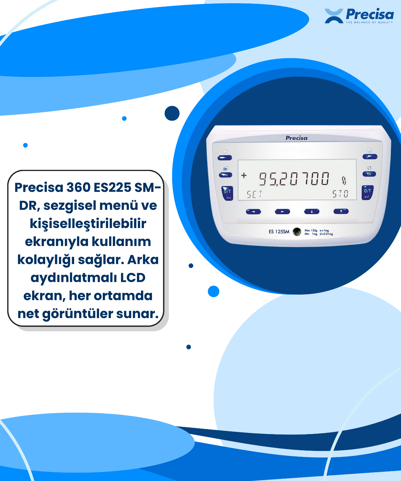 precisa es 225 sm-dr yarı mikro