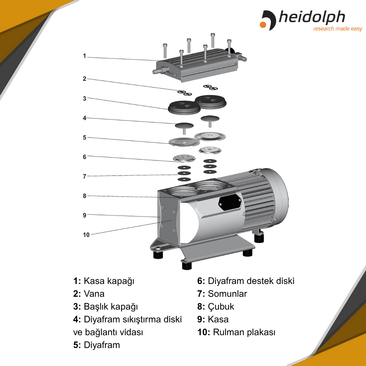 heidolph hei-vac valve tec serisi