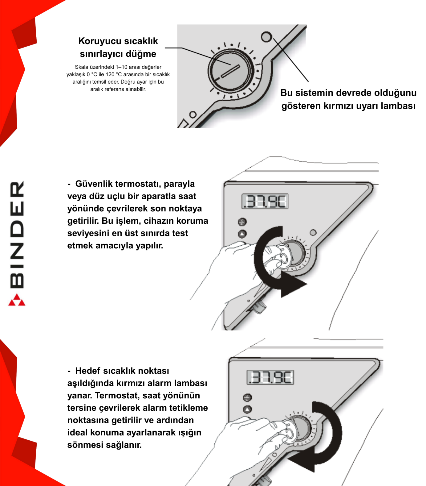 binder bd inkübatör özellikleri