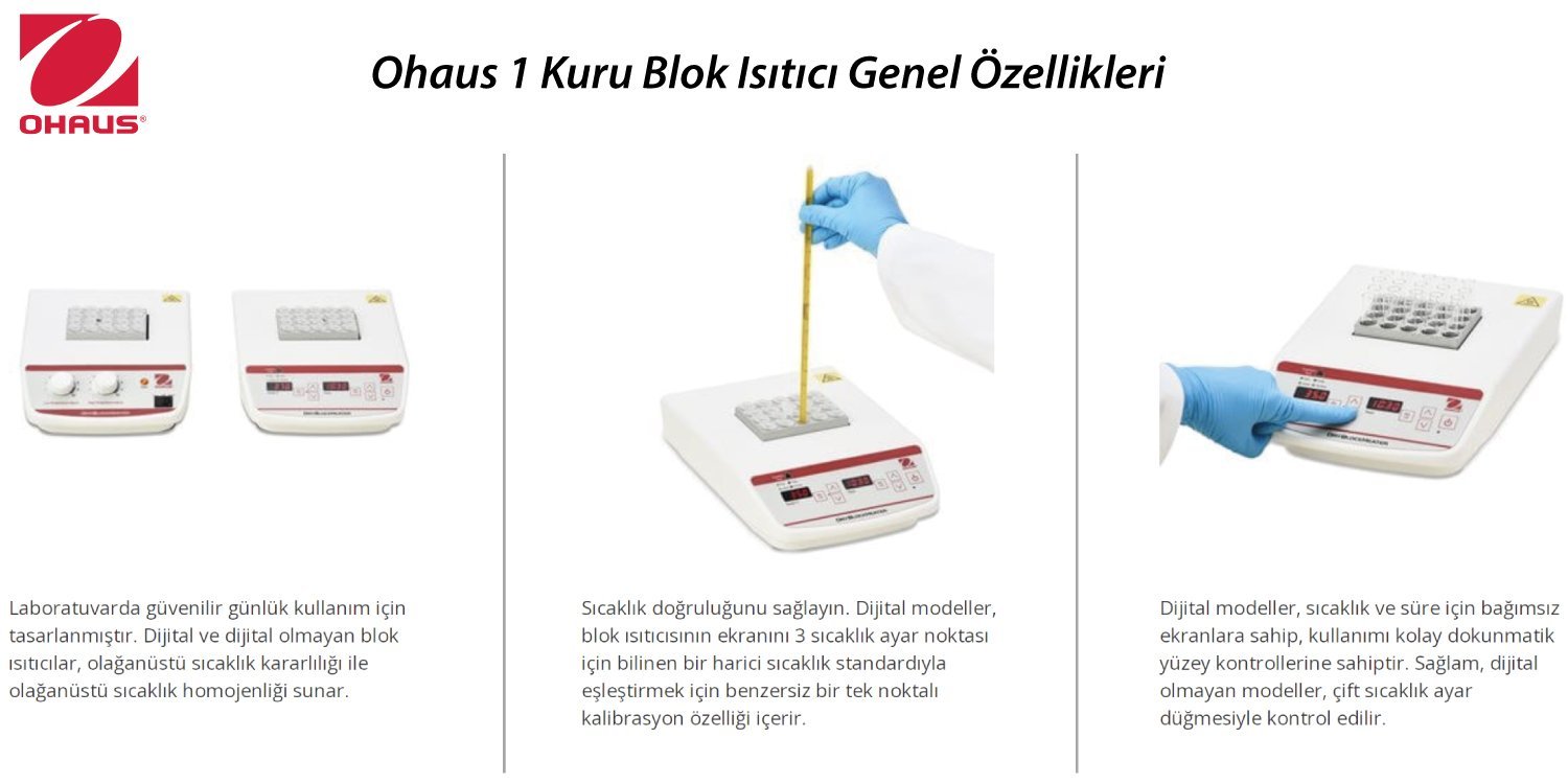 ohaus-1-kuru-blok-isitici-genel-ozellikleri