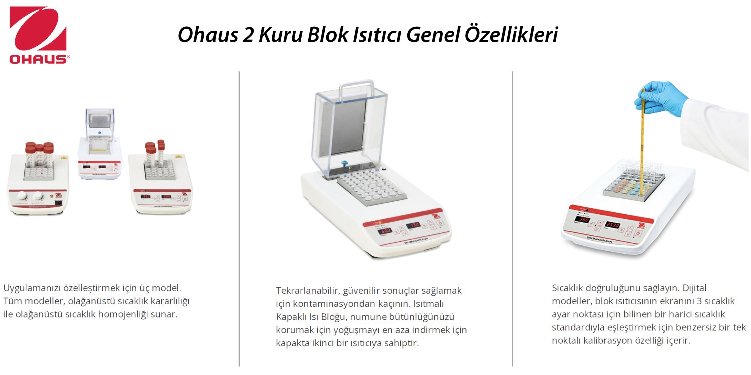 ohaus-2-kuru-blok-isitici-genel-ozellikleri