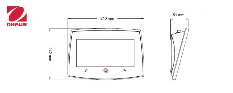 ohaus-ab33ec-f-iletkenlik-olcer-boyutlar