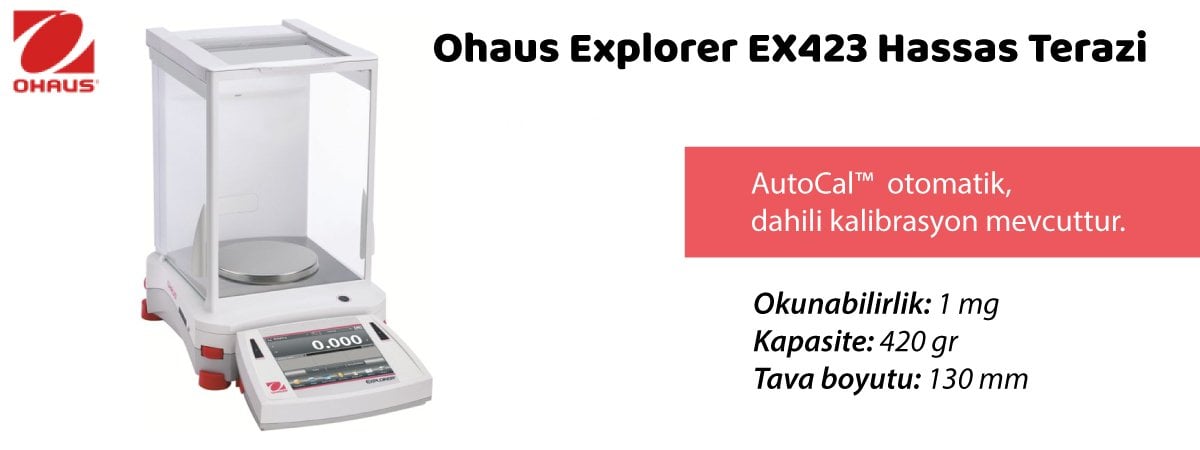ohaus-ex423-hassas-terazi-ozellikleri