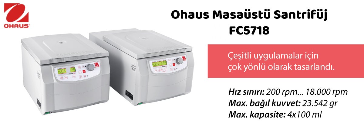 ohaus-masaustu-santrifuj-fc5718-ozellik