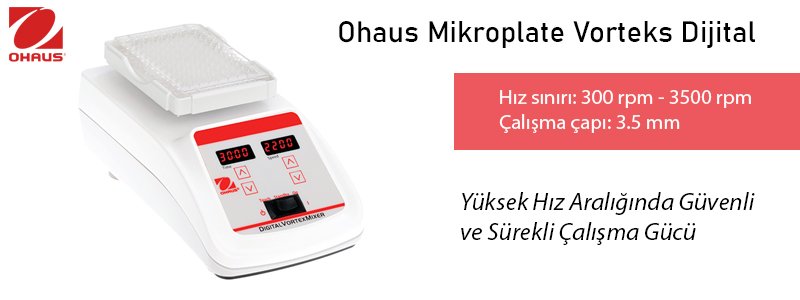 ohaus-mikroplate-vorteks-dijital-cihaz-ozellikleri