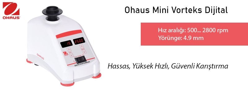 ohaus-mini-vorteks-dijital-mikser-ozellikleri