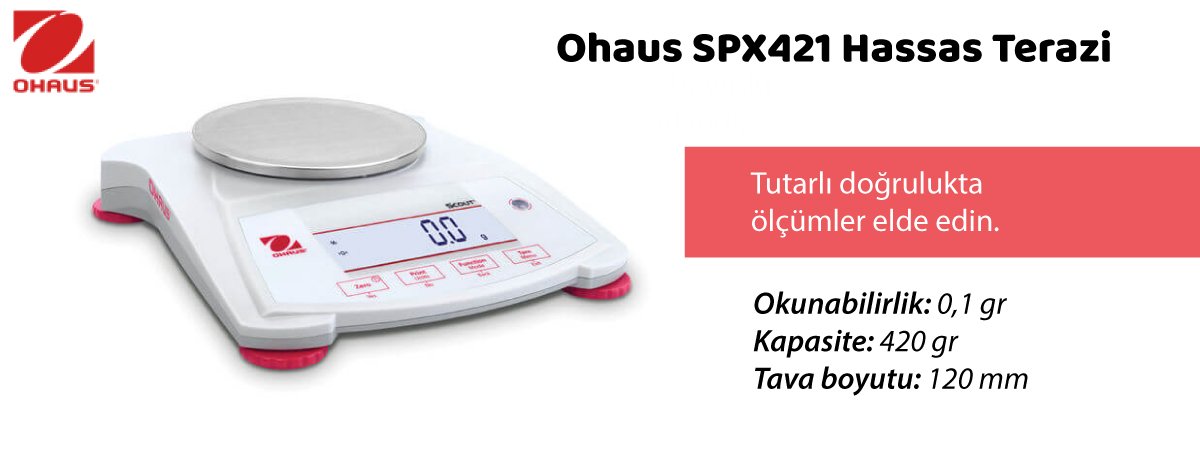 ohaus-spx421-hassas-terazi-ozellikleri