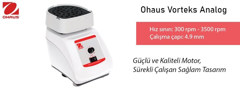 ohaus-vorteks-analog-mikser-ozellikleri