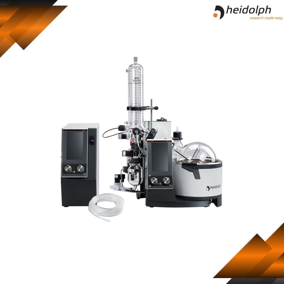HEIDOLPH Hei-VOLUME Distimatic Pro - Yüksek Performanslı Evaporatör Vakum ve Soğutma Sistemi Dahil Değil - Otomatik Atık Sistemi Dahil Değil