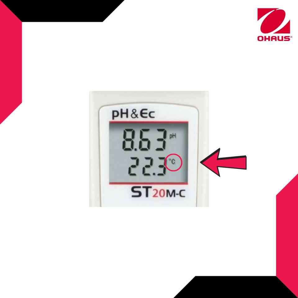 OHAUS ST 20 M-C pH, İletkenlik ve Tuzluluk Kalem Tip Multiparametre Ölçer