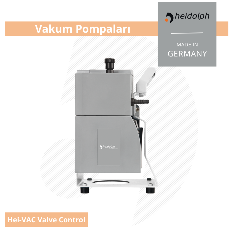 HEIDOLPH Hei-VAC Valve Control - Hassas Vakum Kontrolü ve Güvenilir Performans