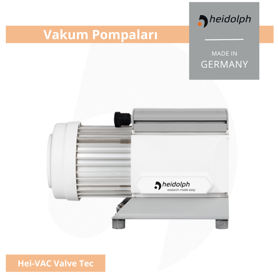 HEIDOLPH Hei-VAC Valve Tec - Hassas Vakum Kontrolü ve Güvenilir Performans