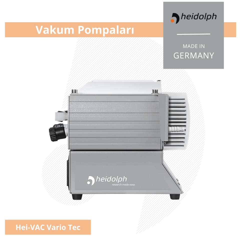 HEIDOLPH Hei-VAC Vario Tec - Yüksek Performanslı Vakum Pompası