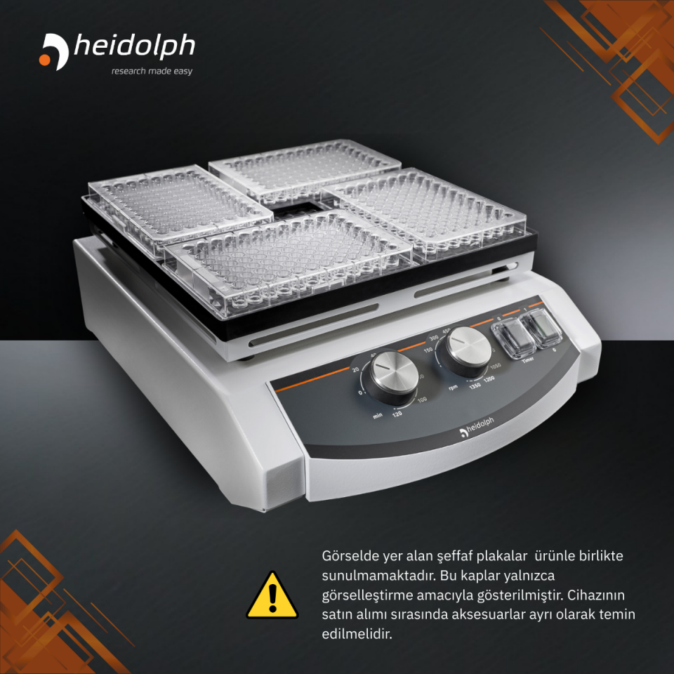 HEIDOLPH Titramax 100 - Yüksek Performanslı Çalkalayıcı