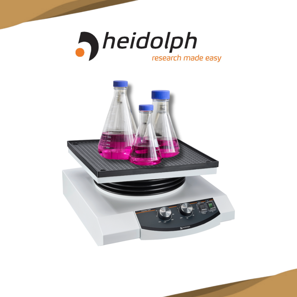 HEIDOLPH Polymax 1040 - Yüksek Performanslı 3D Çalkalayıcı 5° Eğim Açısı