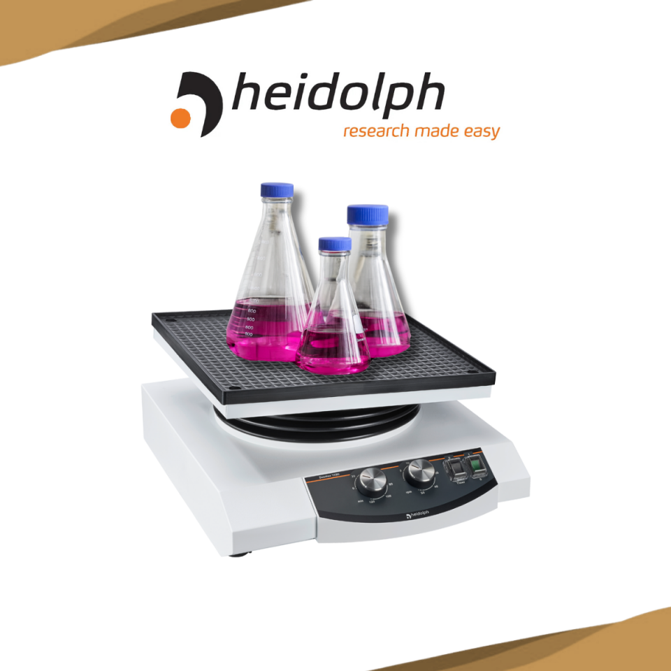 HEIDOLPH Duomax 1030 - Yüksek Performanslı Sallanan Platform Çalkalayıcı 10° Eğim Açısı